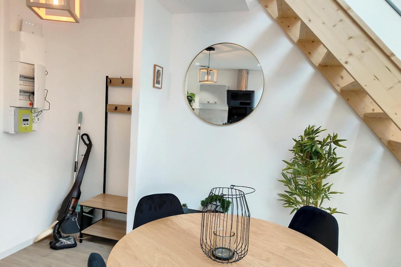 Sublime Appart Renove Duplex Centre Ville 4Pers Wifi Saint-Quentin  Exteriör bild