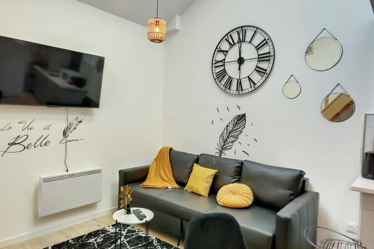 Sublime Appart Renove Duplex Centre Ville 4Pers Wifi Saint-Quentin  Exteriör bild