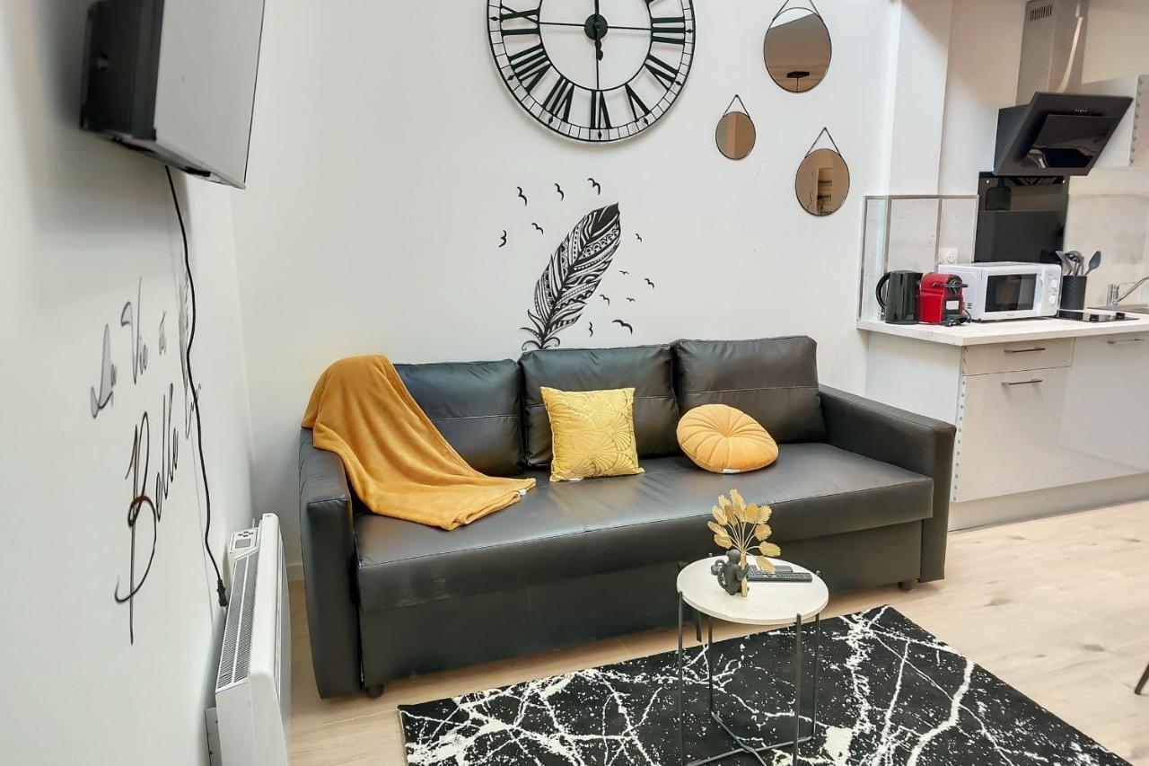 Sublime Appart Renove Duplex Centre Ville 4Pers Wifi Saint-Quentin  Exteriör bild