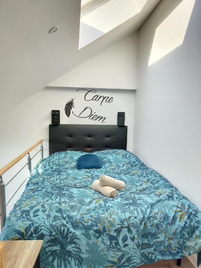 Sublime Appart Renove Duplex Centre Ville 4Pers Wifi Saint-Quentin  Exteriör bild